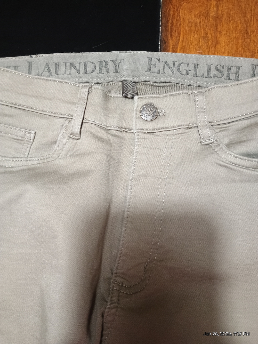 English Laundry Men’s Beige Jeans